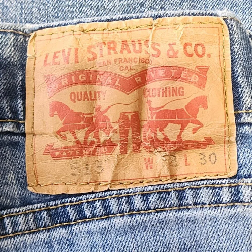 Levi's Red Tag Special 513 straight leg jeans Size 38x30